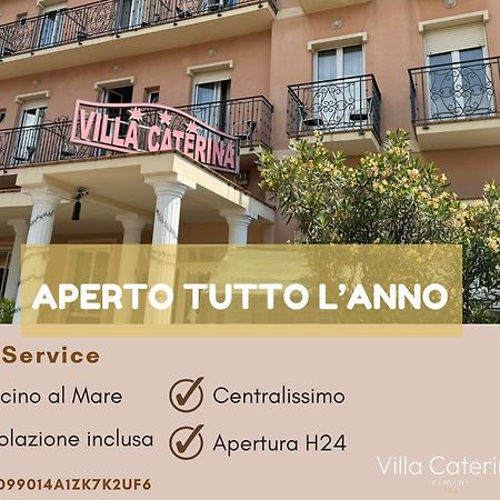 Hotel Villa Caterina リミニ エクステリア 写真