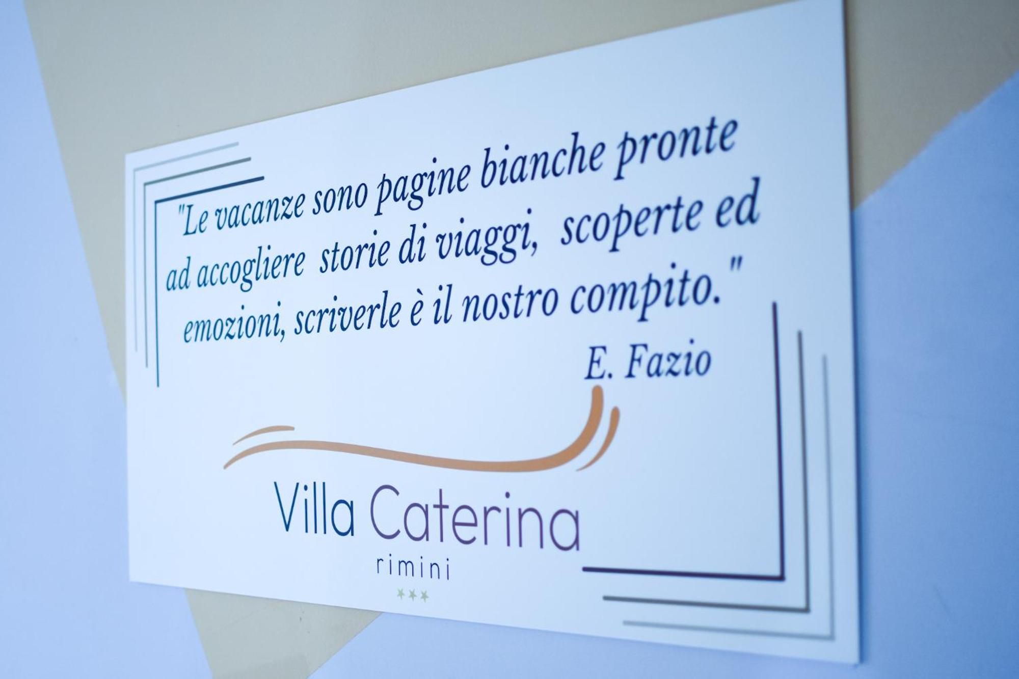 Hotel Villa Caterina リミニ エクステリア 写真
